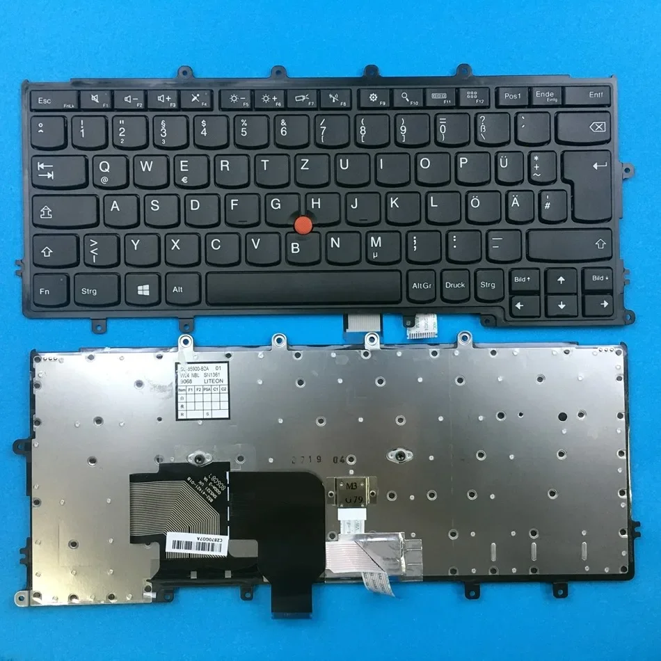 

Germany Laptop Keyboard For Lenovo Thinkpad X240 X240S X250 X260 Series (For Win8,With Point Compatible with X270) GR Layout