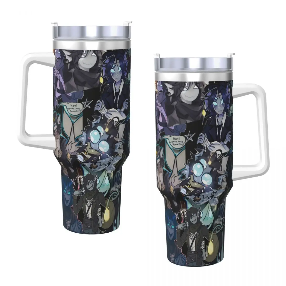 Sebastian Solace, vaso de acero inoxidable a presión, tazas para acampar, taza térmica, bebida fría portátil, botella de agua para té de la leche