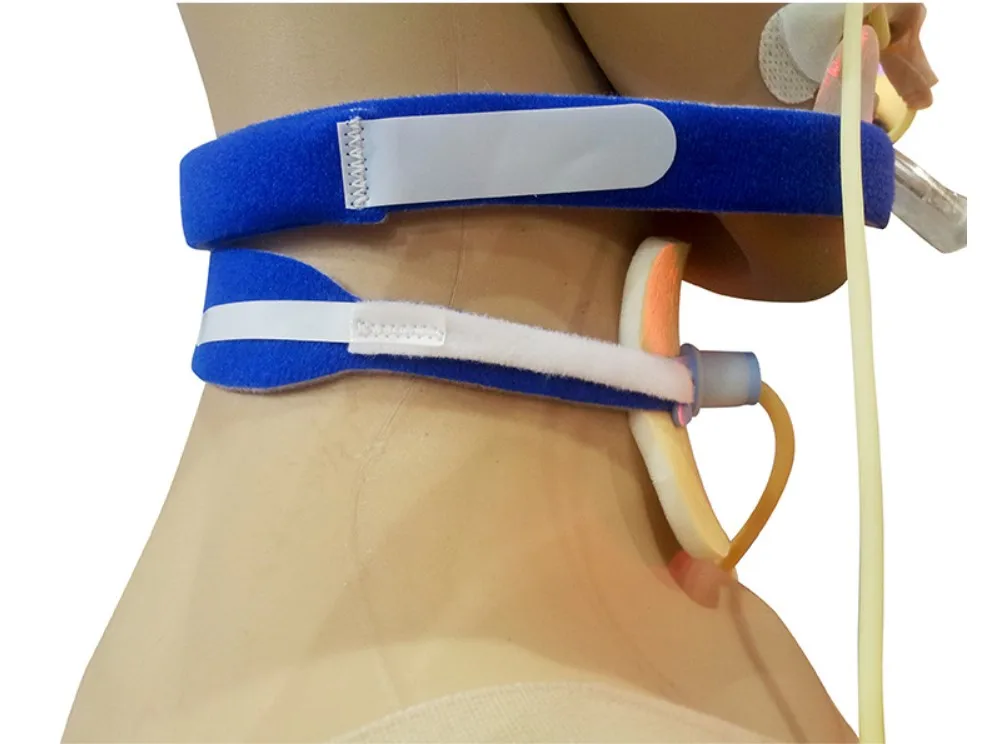 Soft Tracheostomy Tube Fixing Belt Neck Strap Disinfecting Type