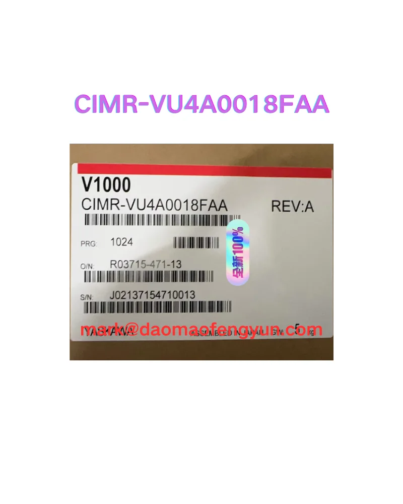 

CIMR-VU4A0018FAA Совершенно новый инвертор