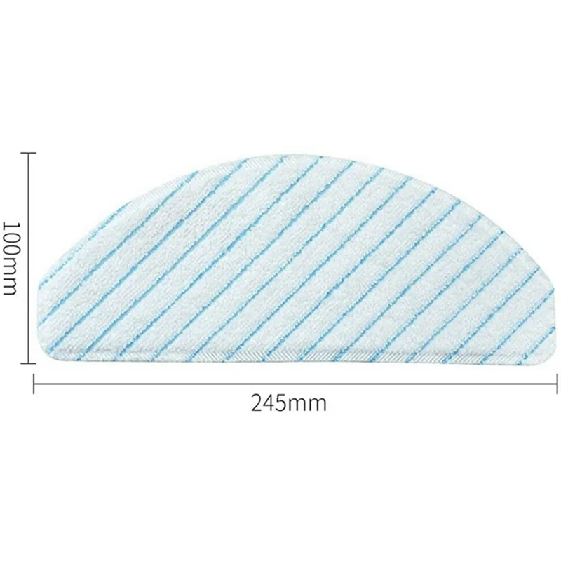 BTCL 65 Uds para Ecovacs Deebot Ozmo T8 T8 +/ T8 AIVI T9 AIVI / N8 Pro/ N8 Pro + piezas de Robot aspirador paño de mopa desechable bolsa de polvo