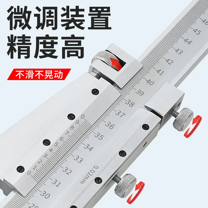 Vernier Height Gauge Height Meter High-precision marking ruler0-200-300-500-600mmHeight Gauge Caliper