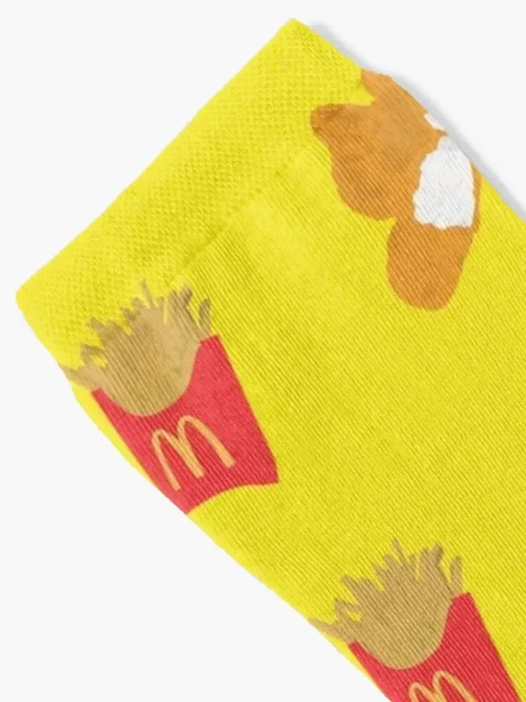 Nugz n Fries Socks with print luxury custom sports Socks For Girls Men's