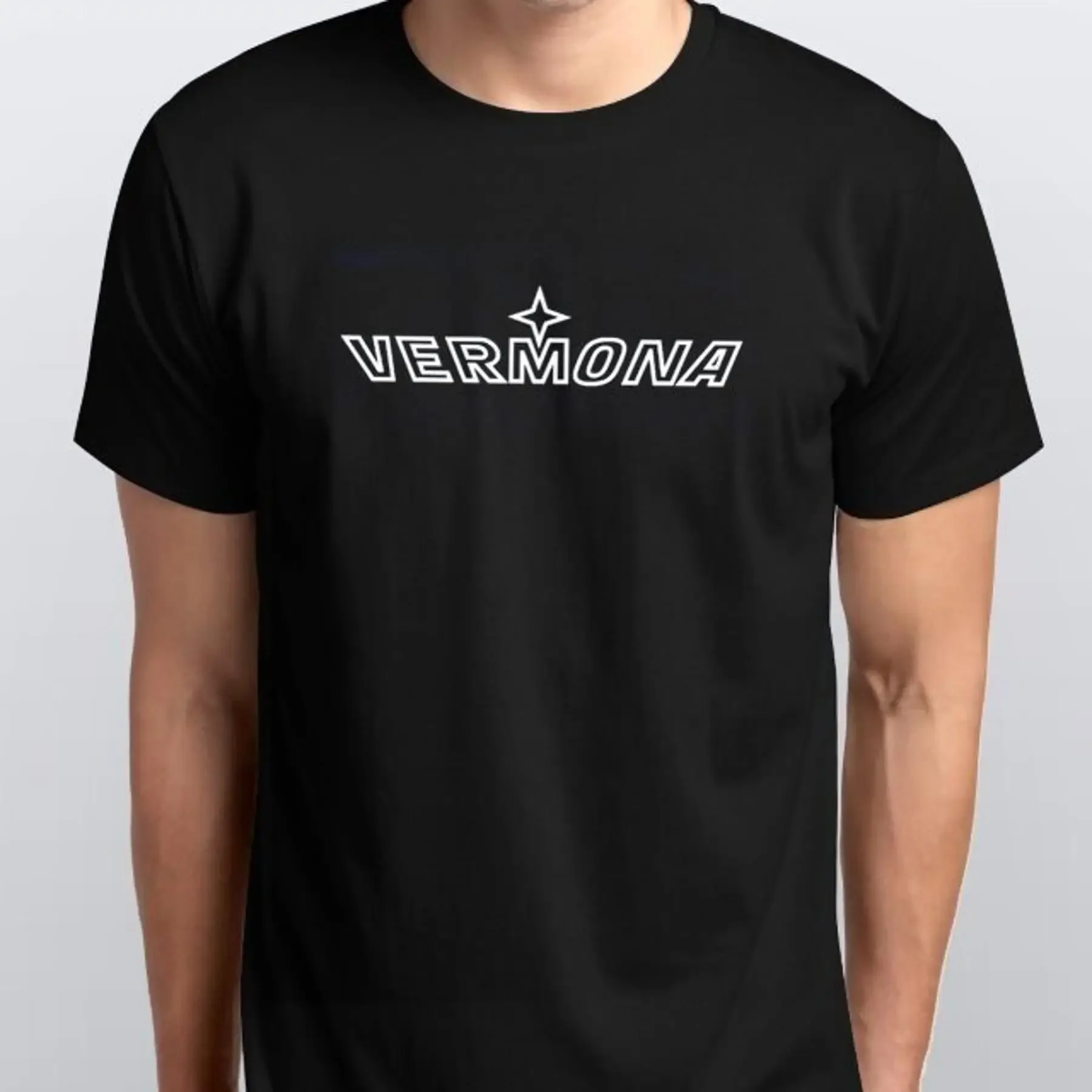 تي شيرت فيرمونا الجديد جميع المقاسات S M L XL XXL أسود أبيض