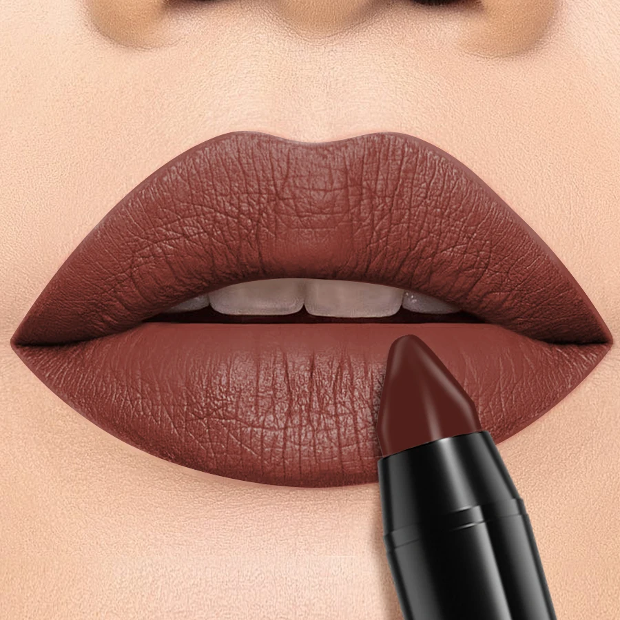 1PC 15 colori Nude Velet Matte Rossetto Penna Impermeabile di Lunga Durata Rosso Rosa Lip Liner Penna Trucco Coreano Lip Tint Lip Smalto