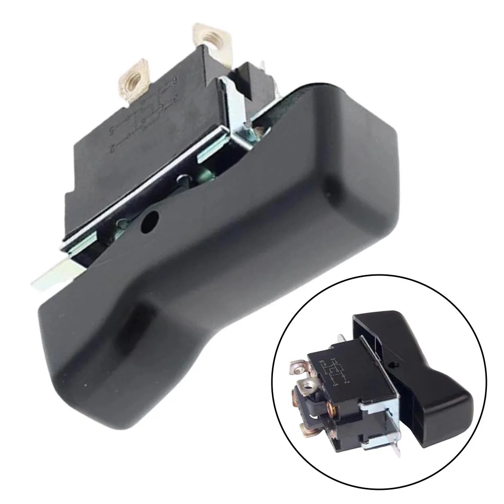 Switch 651572-4 Replacement Part For BTW450 DTW450 DTW451 For Impact Wrench Power Tool Accessory Black Plastic Component