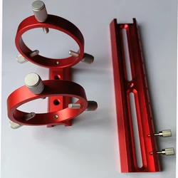 Astrophotography Guide Ring Star Seeker Base 220mm Extended Slot Guide Mirror Transfer Astronomical Telescope Accessories