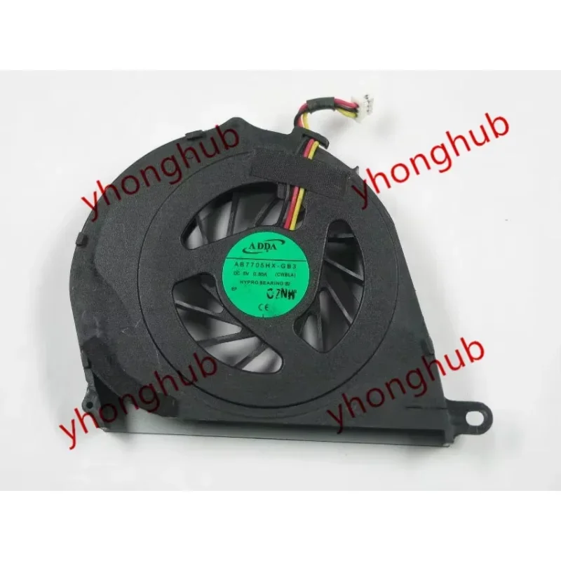 Ventilateur de refroidissement de serveur ADDA AB7705HX-GB3 DC 5V 0,50A