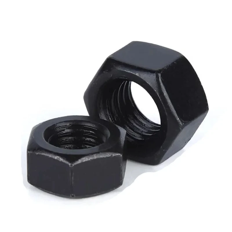 10 ~200PCS Black Carbon Steel,Galvanized Hexagonal Nut, Metric Nut Zinc Plate M1.2 M1.4 M1.6 M2 M2.5 M3 M4 M5 M6 M8 M10 M12