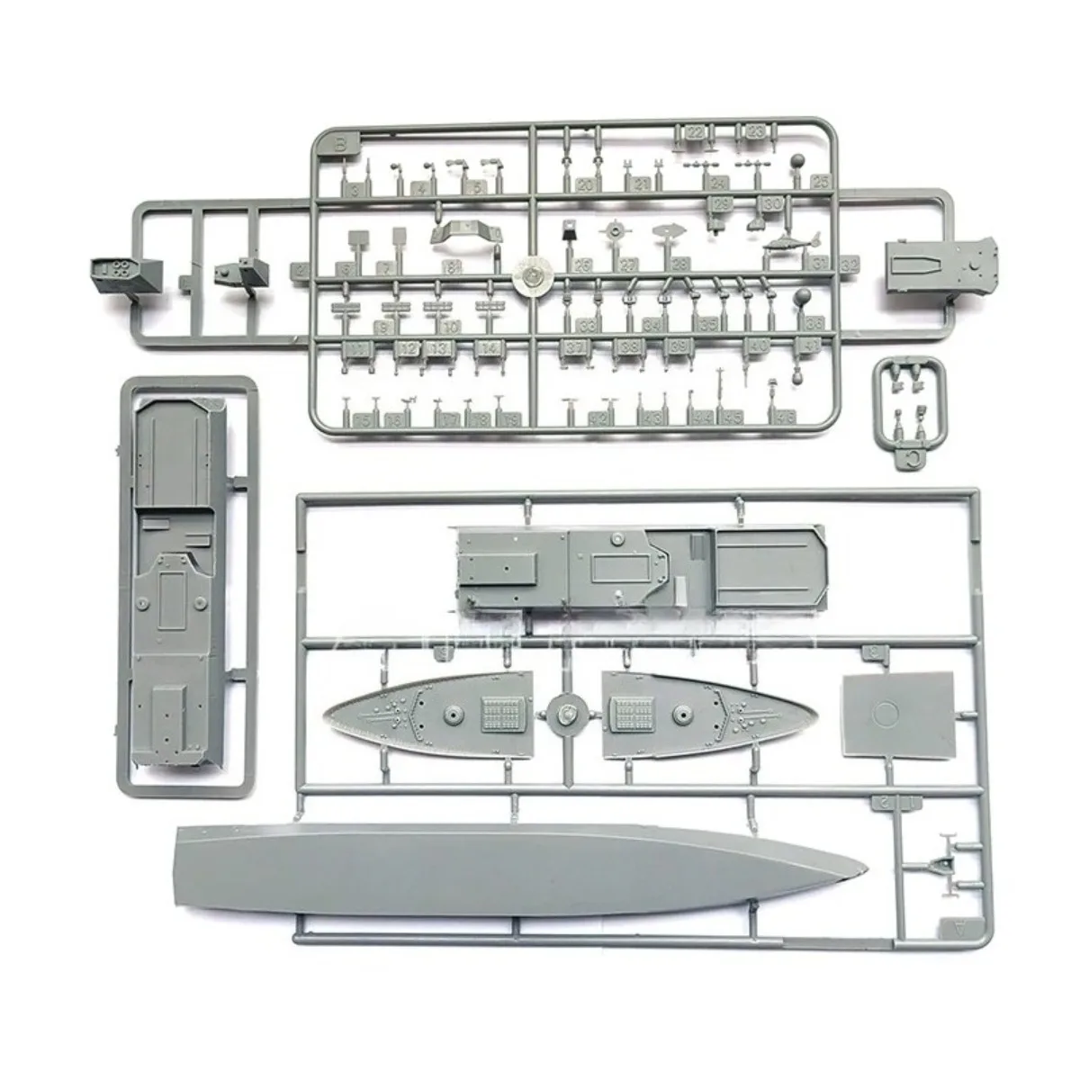 ชุดประกอบโมเดลเรือรบดรีมโมเดล DM70018 ขนาด 1/700 เรือรบกองทัพเรือจีน รุ่น FFG ประเภท 054A (รุ่นสุดท้าย) ขนาด 1/700