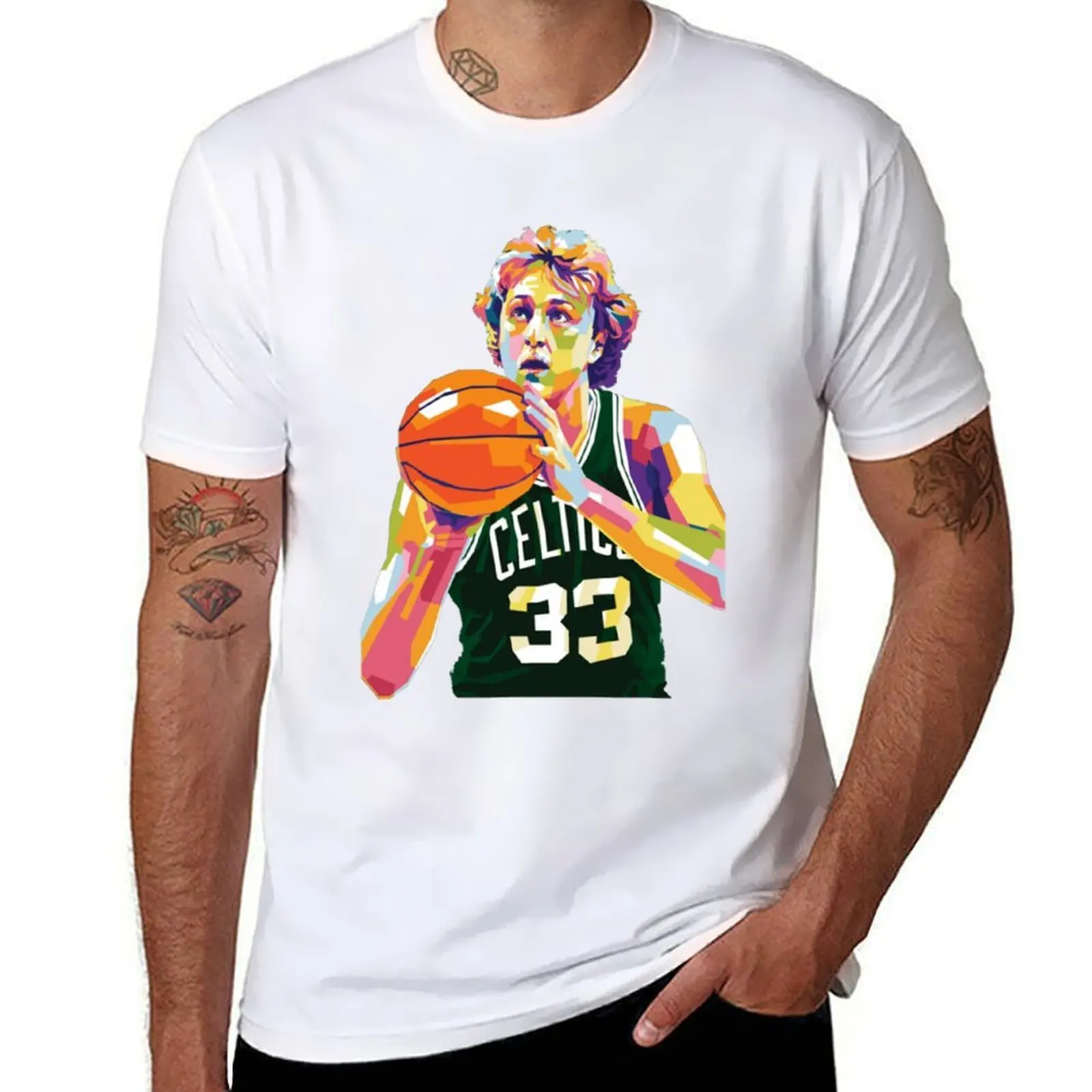

Larry Bird Design T-Shirt t shirt man cotton man graphic t shirt T-Shirt