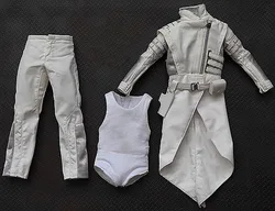 1/6 HOTTOYS HT Snake Ghost Soldier Doll White Dress Suit Coat Vest Accessories For 12