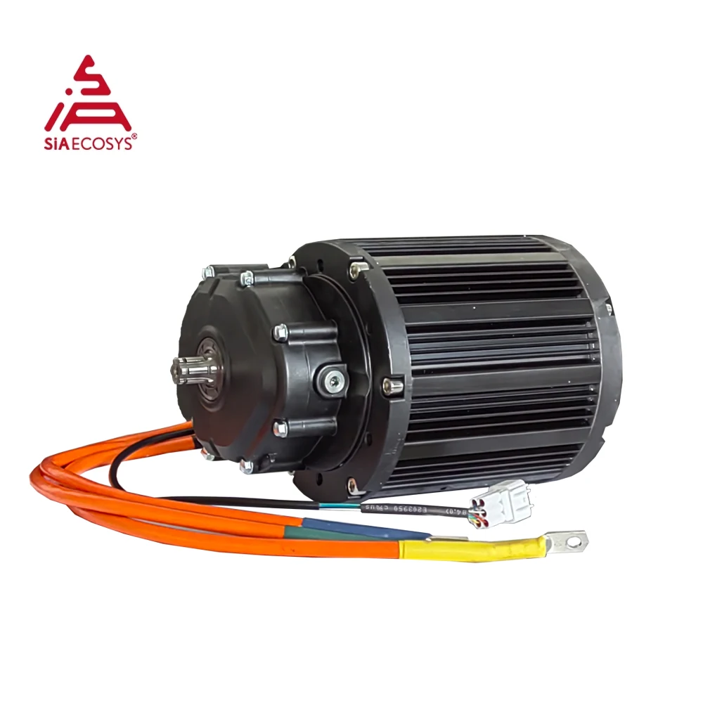 QSMotor QS138 90H V3 With 1:2.35 Gear Box 4000W 7500W Mid Drive Motor for Electric Motorcycle