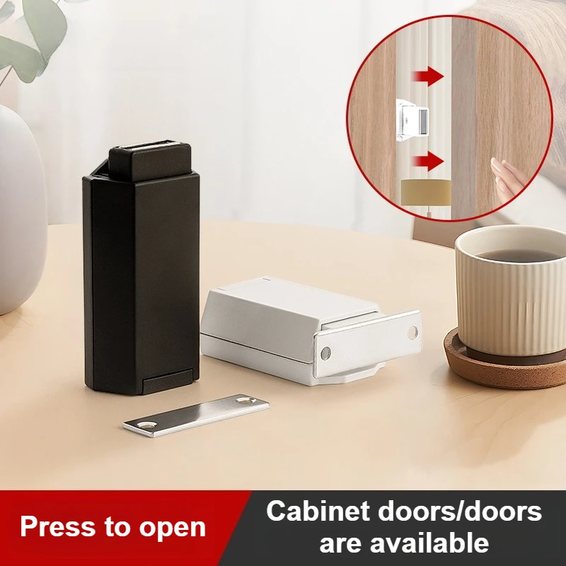 Heavy Duty Cabinet Door Rebounding Device Invisible Door Magnetic Suction Press Type Rebounding High Door Opener