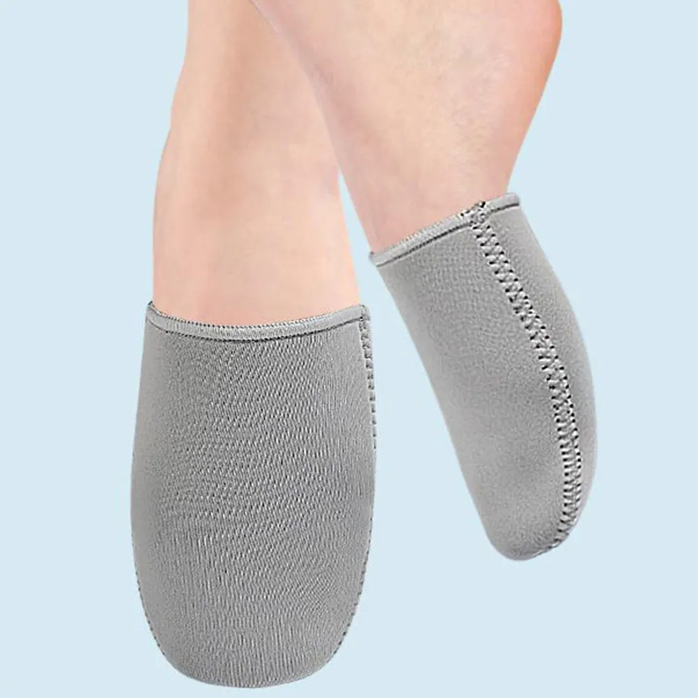 

1 Pair Neoprene Toe Warmer Cycling Running Half Toe Sleeve Foot Protector Winter Sports Outdoor Thermal Protection
