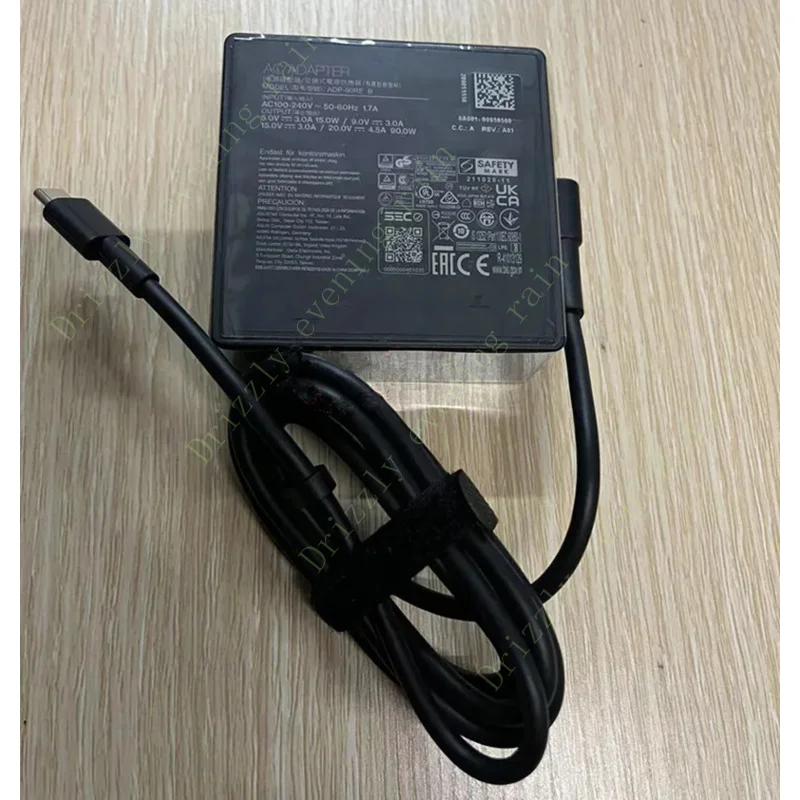 Genuine ADP-90RE B 20V 4.5A USB type C AC adapter charger for Asus VivoBook s 14 m3402ra k3402za VivoBook s 15 m3502qa laptop