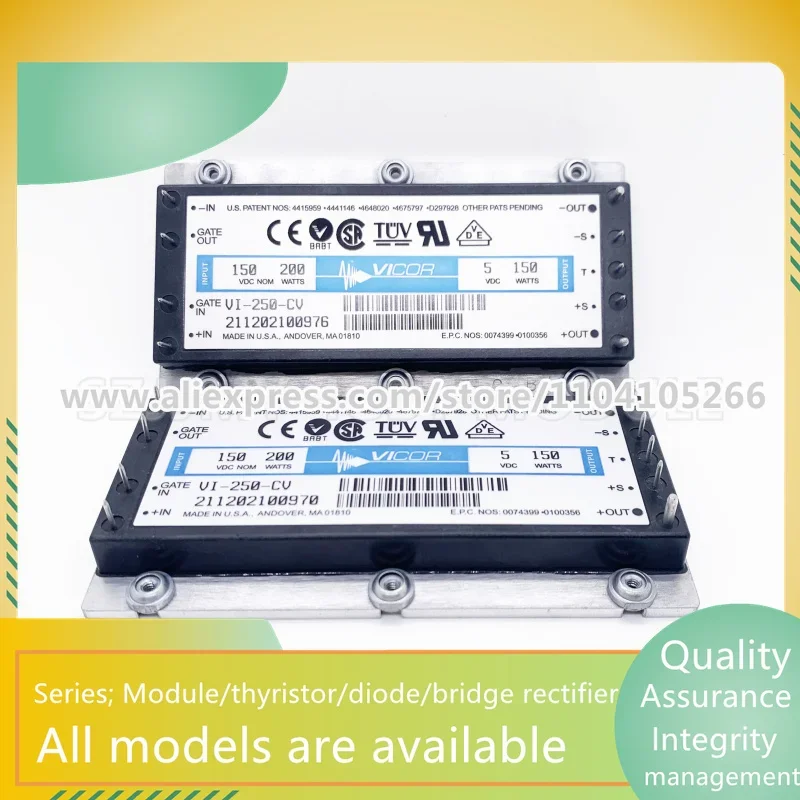 

VI-B50-05 VI-250-30 VI-25V-01 VI-250-28 VI-250-CV VI-B50 NEW ORIGINAL POWER IGBT MODULE IN STOCK