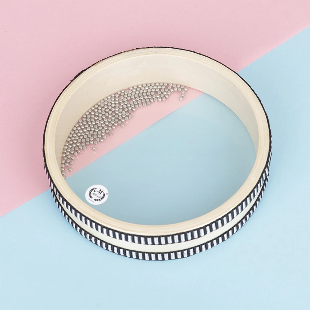 موجة حبة طبل المحيط تأثير الصوت موجة البحر طبل مع كرات الصلب المحيط البحر طبل 6 بوصة لتعليم الطفل المبكر