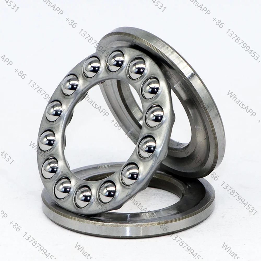 1Pc 35 x 52 x 12mm 51107 Axial Ball Thrust Bearing 3-Parts 35*52*12