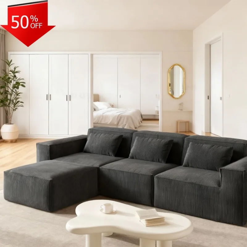 

Lazy Sofa Chair Home Furniture Living Room Furniture Sofas Liquidation Couch Bed Convertible Compressed Corner Lounge Modular