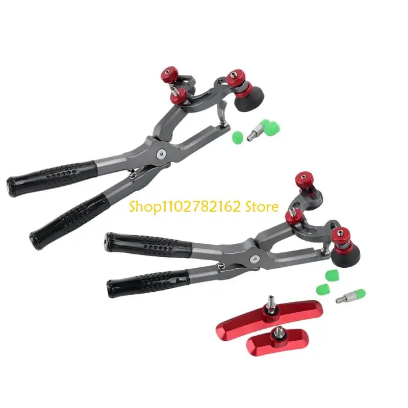 547B Heavy Duty Auto Body Repair Crimping Pliers Tool For Dents On Vehicle Panel Includes Multiple Attachments Easy To Use