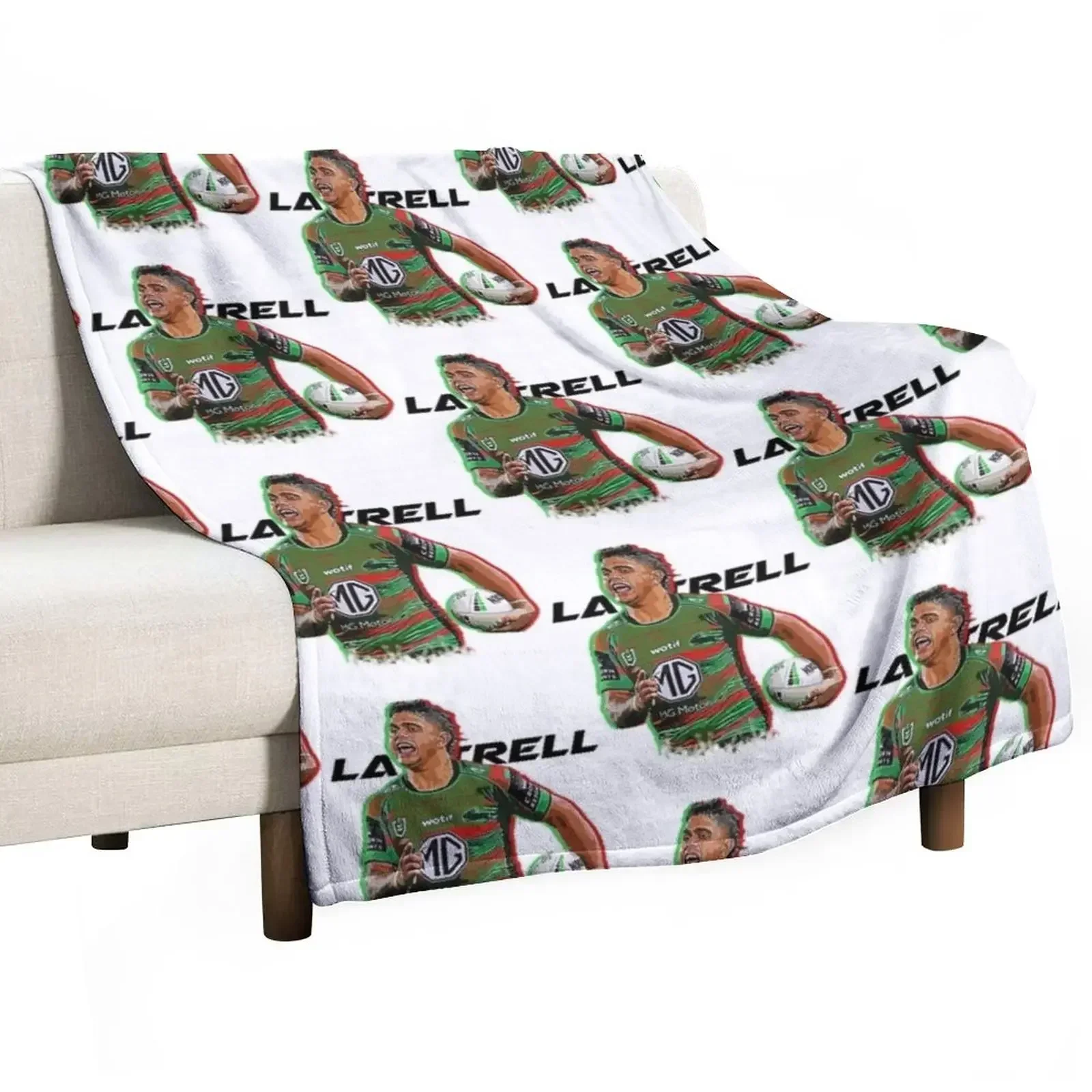 New Latrell Mitchell (3) Throw Blanket Thins For Baby Retros Blankets