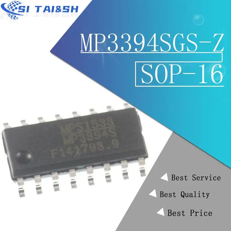 5PCS/LOT MP3394SGS-Z MP3394S SOP-16 [with S] LCD power management chip In Stock NEW original IC