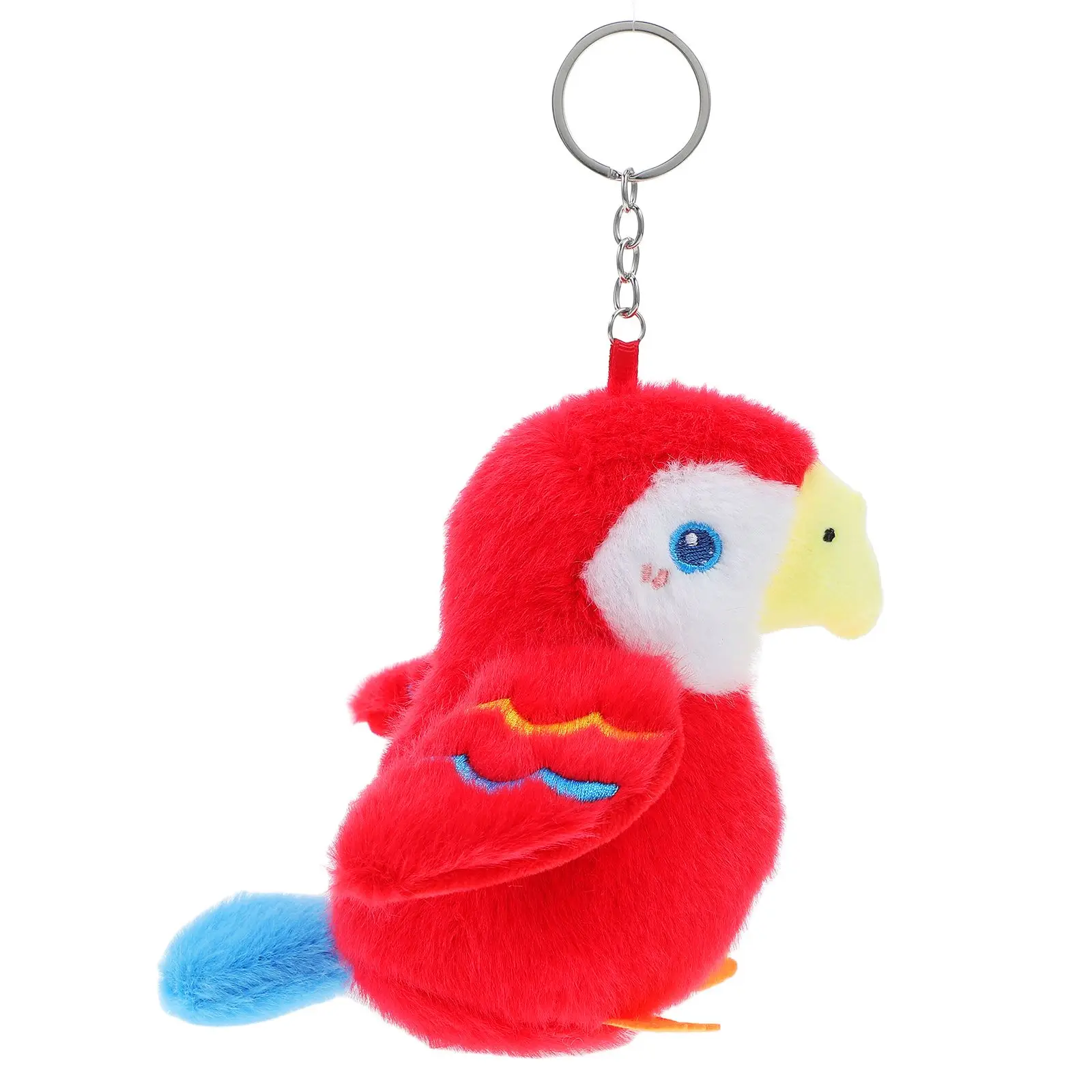 

Parrot Keychain Cartoon Bag Pendants Plush Toys Bird Stuffed Animal Animals Soft