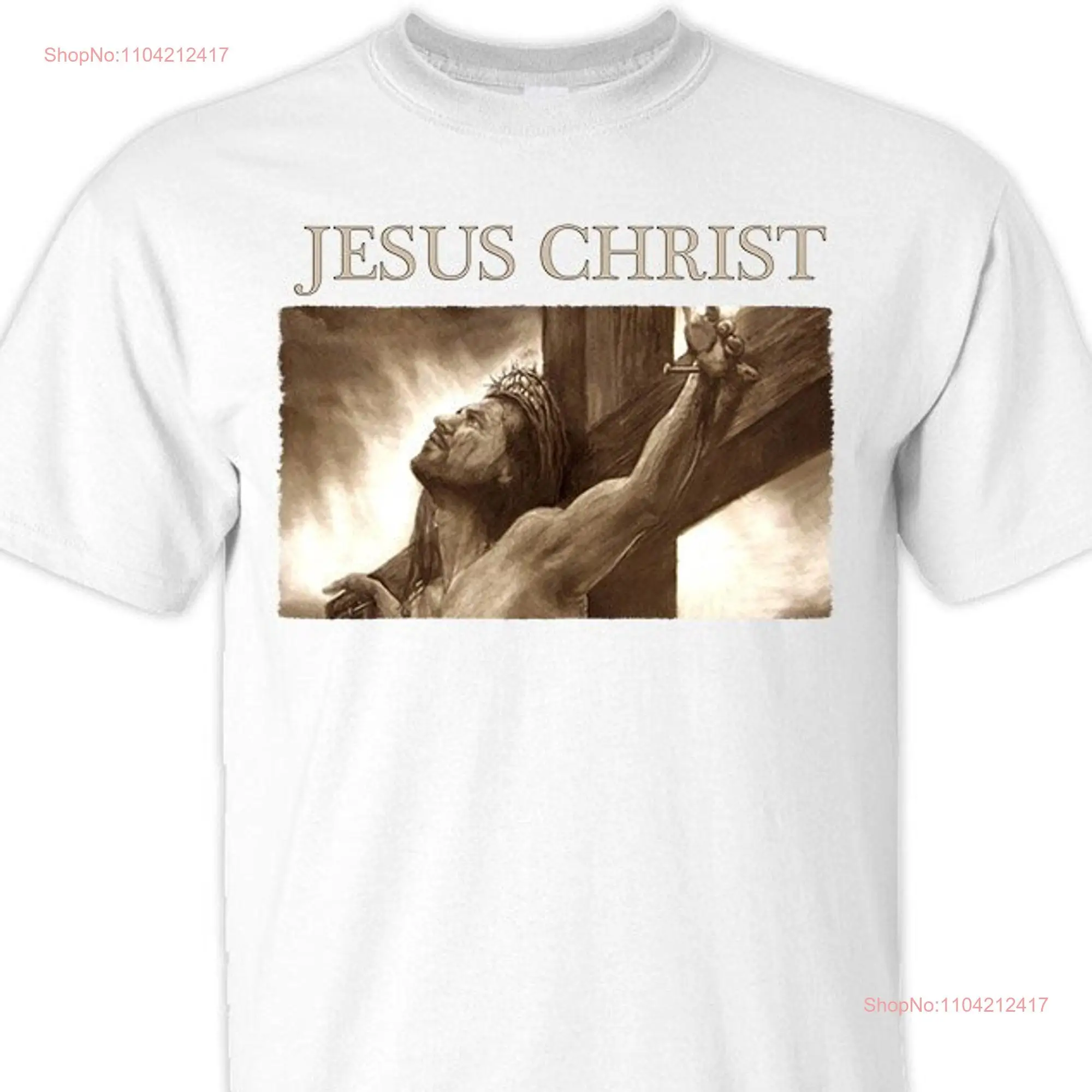 Jesus Christ V33 DTG PRINT Men T Shirt S M L XL 2XL 3XL 4XL 5XL long or short sleeves