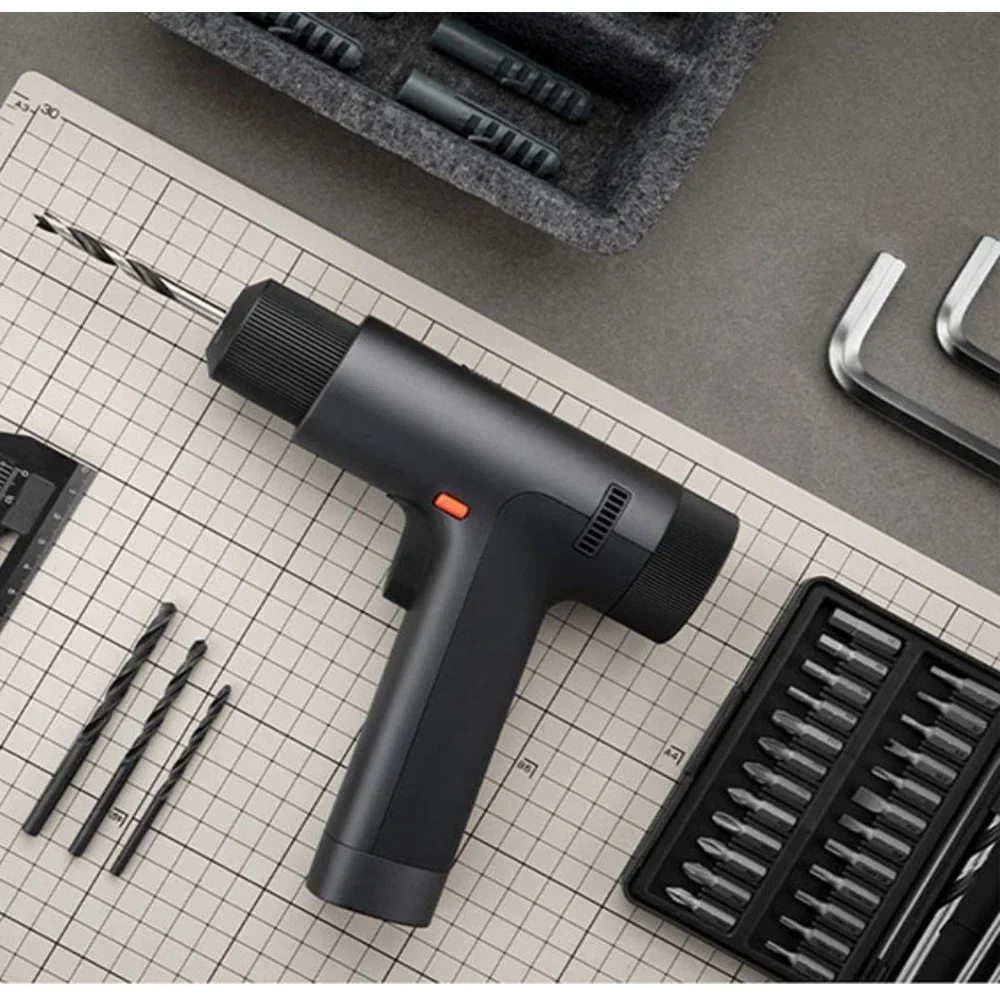 ไขควงไฟฟ้าไร้สายแบบชาร์จไฟได้สำหรับใช้ในบ้านสว่านไฟฟ้าเครื่องมือไขควง Bor listrik ไร้แปรงถ่าน