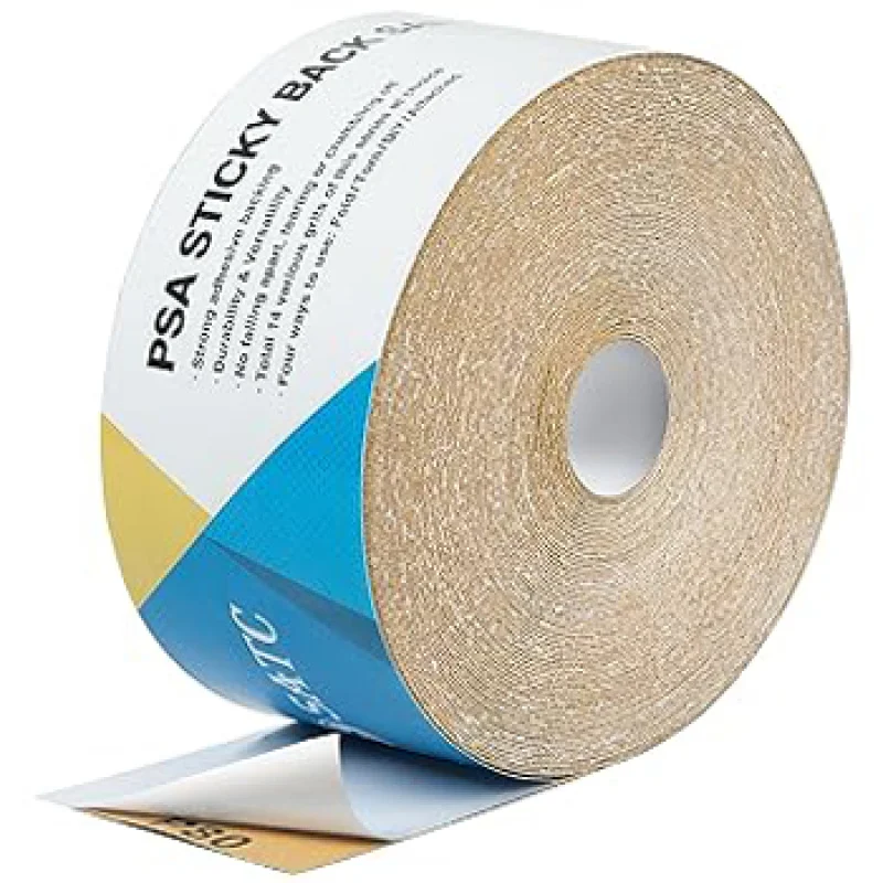 10rolls-ctn 80 Grit PSA Longboard Sandpaper 20Yard Continuous Roll 2-3/4\