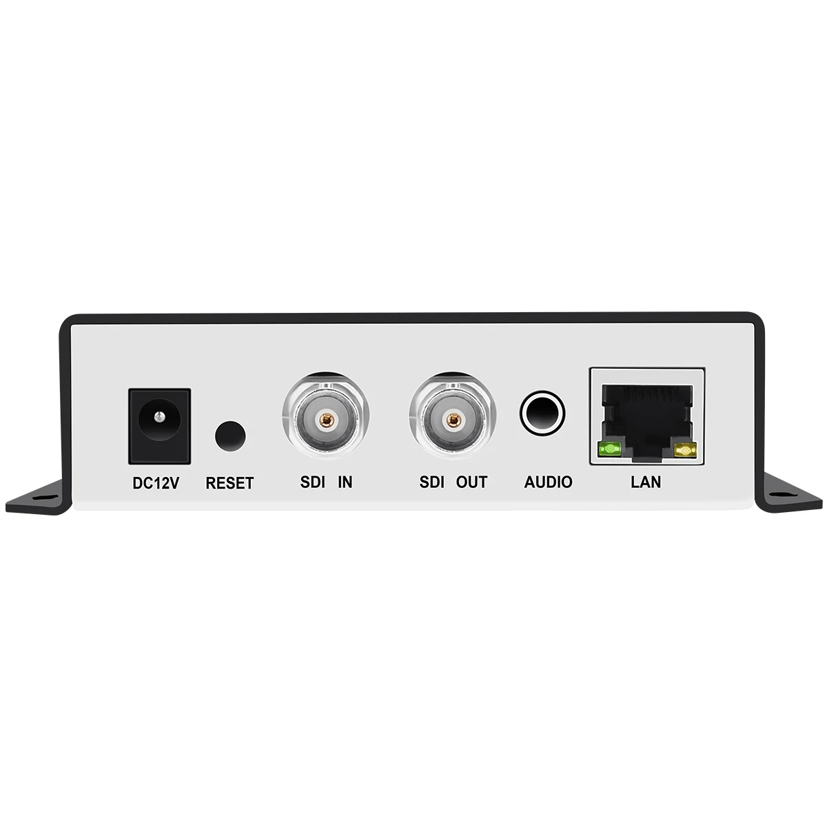 HEVC H.265 H.264 SD HD 3G SDI to IP Loop Encoder Live Streaming Video Audio Encoder with SRT HTTP RTSP RTMP UDP ONVIF HLS