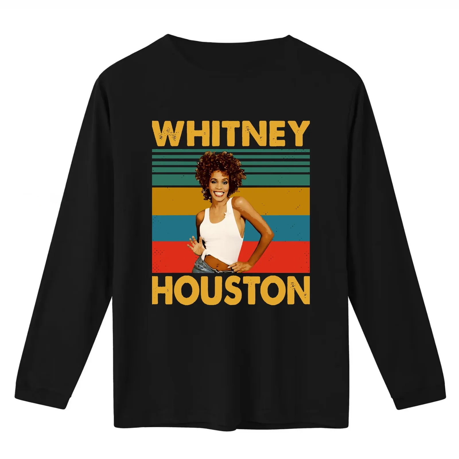Gift Whitney For Fans T-Shirt Summer Casual Cotton Tee Oversized Streetwear Tops Vintage Graphic Print Unisex Men Women