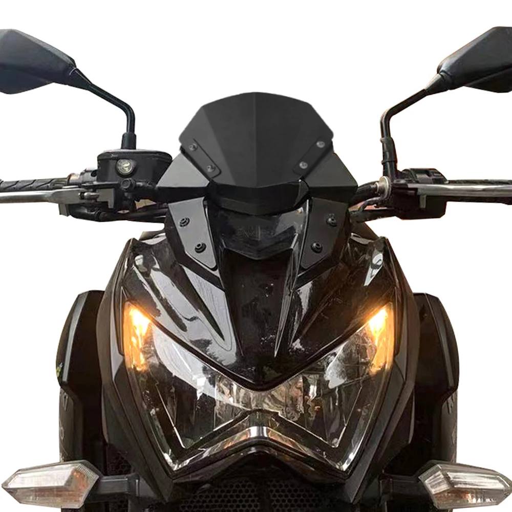

For KAWASAKI Z800 Z-800 Z 800 2013 2014 2015 2016 2017 Motorcycle Front Windshield Windscreens Front Spoiler Wind Deflectors