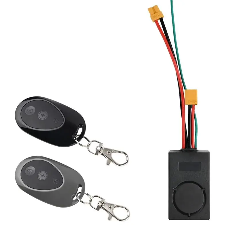 Superior-For Ninebot Max G30 G30D Alarm System Including Remote Control 36-55V 115Db Sound Bell
