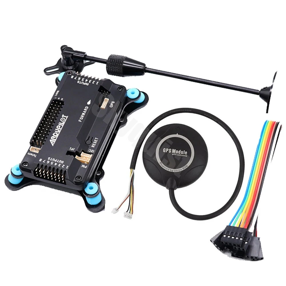 

Hot sale APM2.8 APM 2.8 flight controller+8M GPS built-in compass+GPS Bracket+shock absorber for Quadcopter F450 F550 DIY