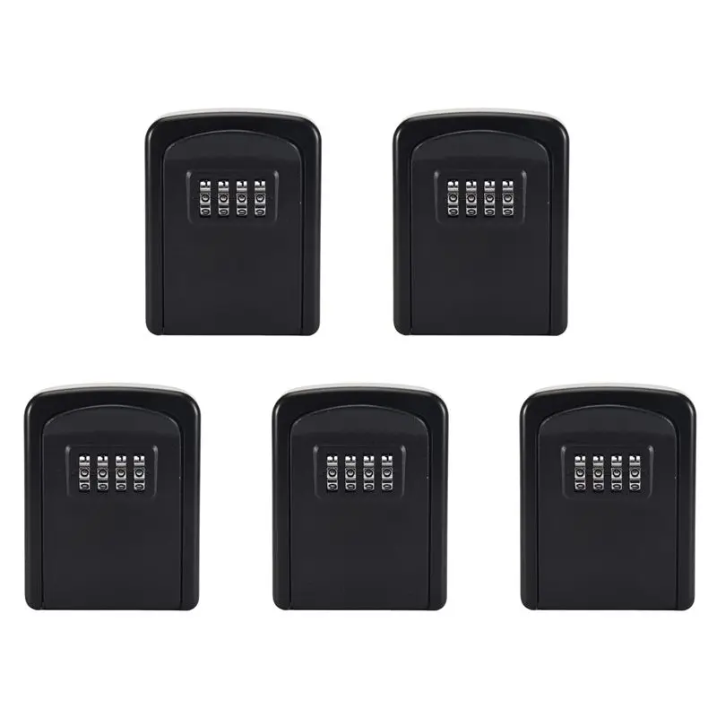 abkn-5x-boite-a-cles-murale-a-combinaison-a-4-chiffres-pour-cles-de-maison-boite-de-rangement-de-cles-securisee-resistante-aux-intemperies-noire