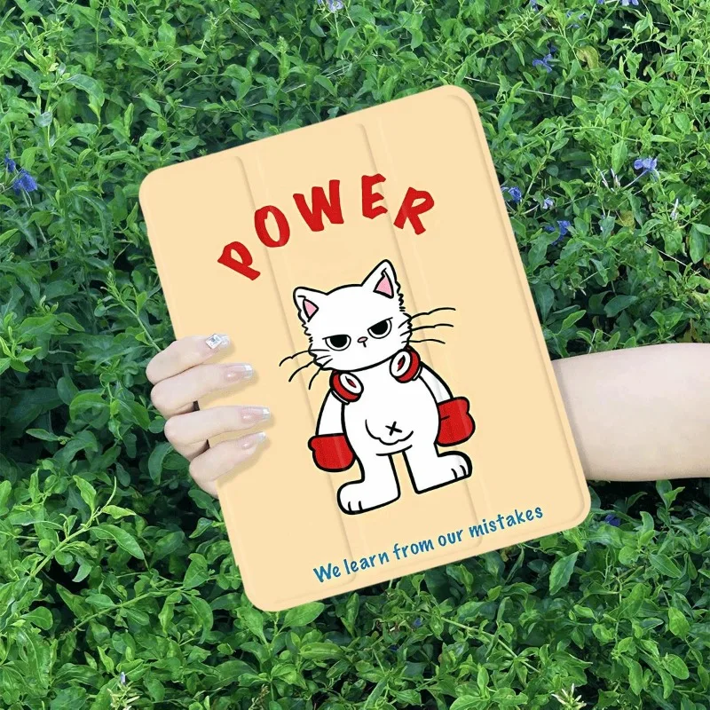 Coque d'ordinateur pour chaton de boxe, pour IPad 10.2, 7e, 8e, 9e génération, Isabel, Air, inspectés, 4e, ISub, Mini6, 2022, ISub, inspectés, 6e, 8.3