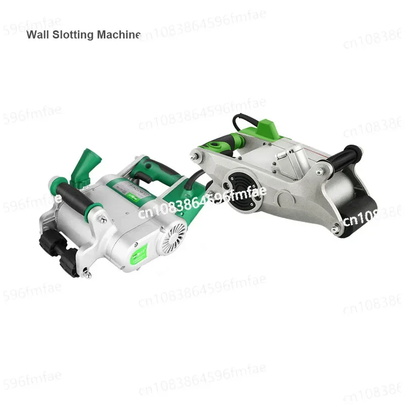 Electric Wall Chaser Groove Cutting Machine 1200W 35MM/25MM Concrete Wall Slotting Machine Brick Wall Slot Cutter 220V