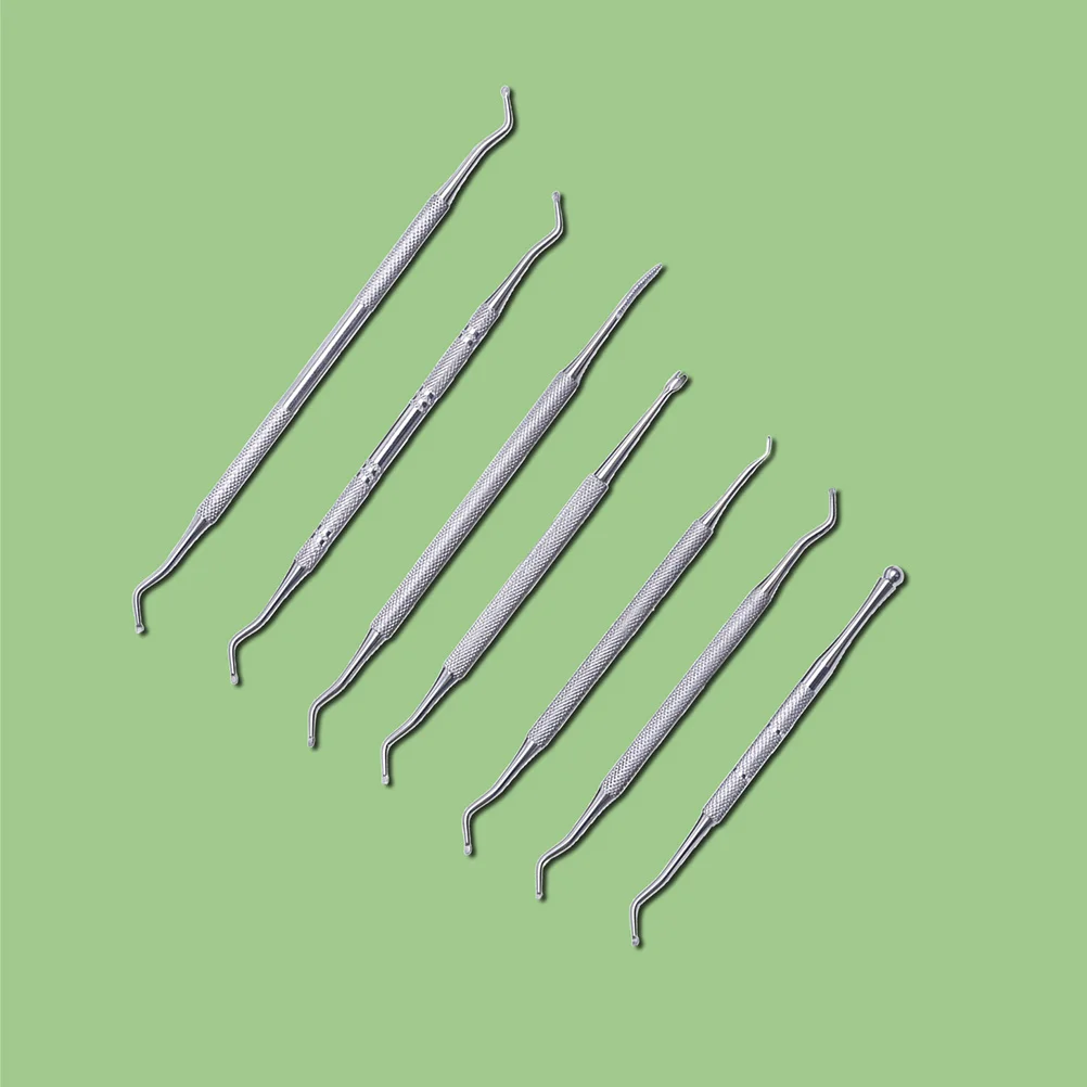 1 セットステンレス鋼マニキュアツールノンスリップキューティクルプッシャーネイルケア正確なグリップポータブルマニキュアリムーバー角質