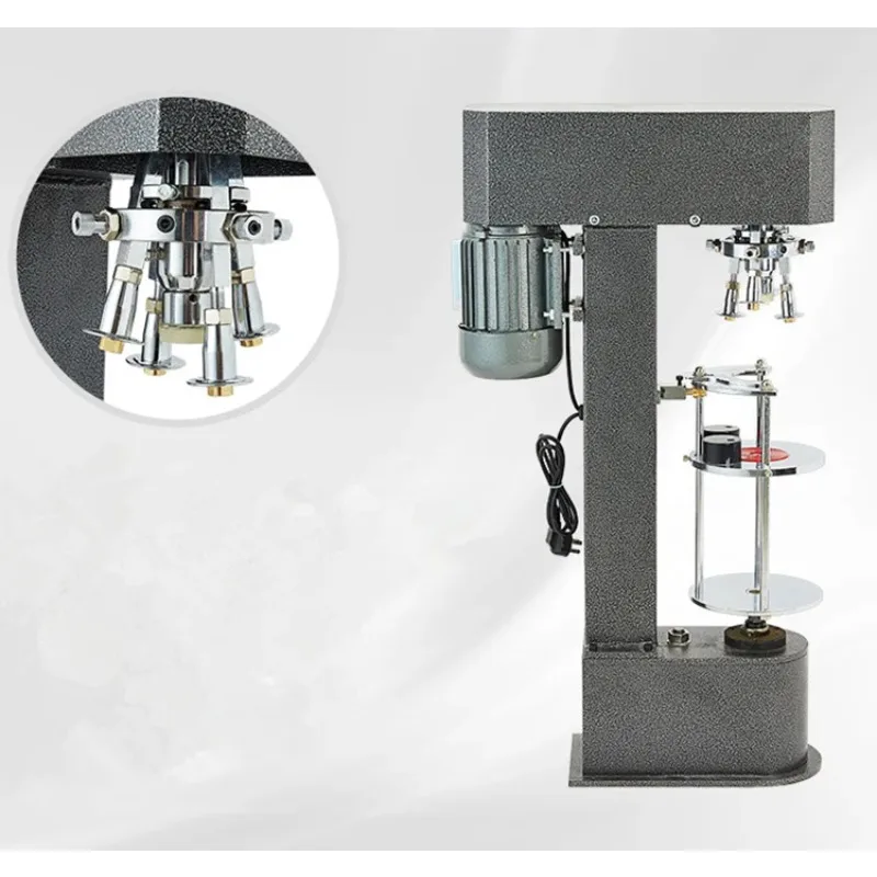 Professional Electric Semi Automatic Wine Bottle ROPP Capping Machine Engine High-Accuracy for Beverage White Spirit Bottles
