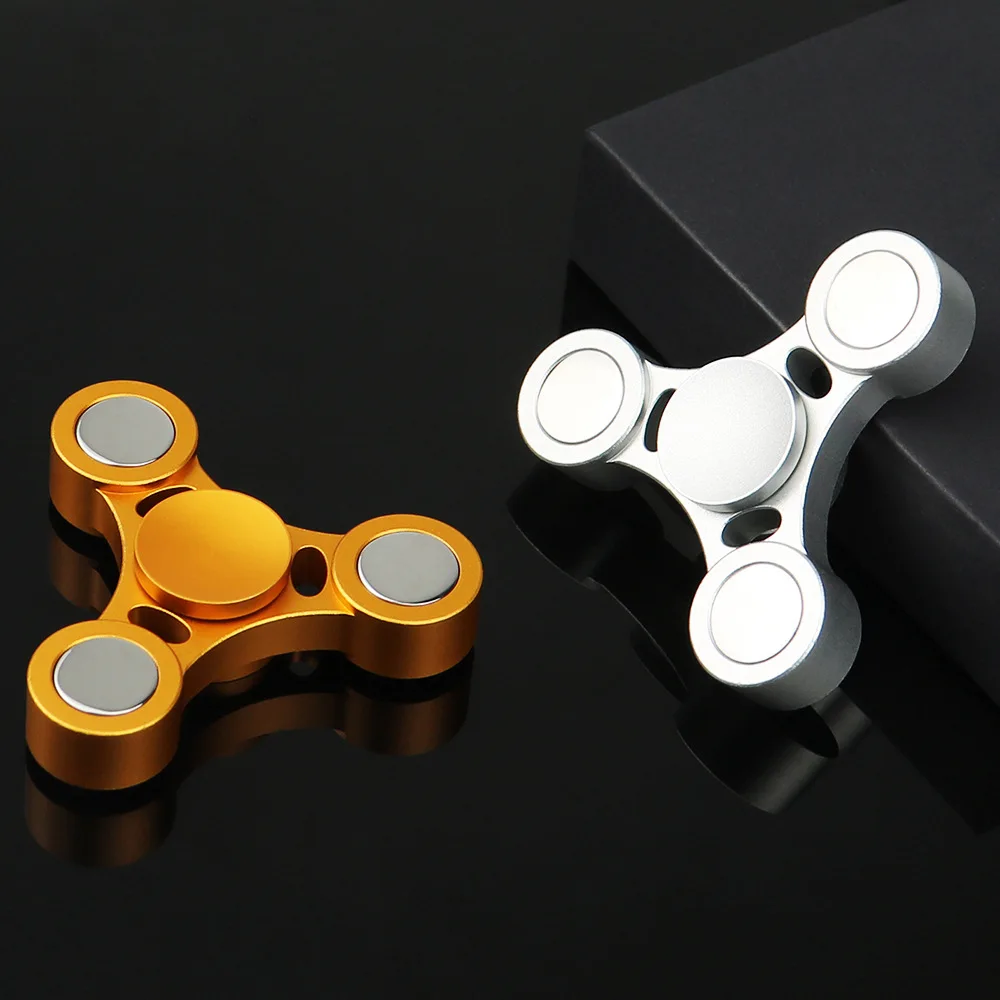 Metall Finger Gyro Kreative EDC Hand Spinner Zappeln Spielzeug Für Erwachsene Studenten Palm Spinning Stress Relief Finger Gyro Spielzeug