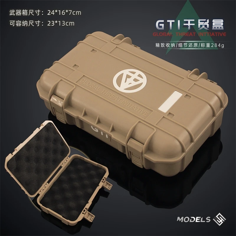 Operator Empty Model Case Plastic Figure Storage Container Collectors Display Desk Organizer Gift For Gamers And Teens
