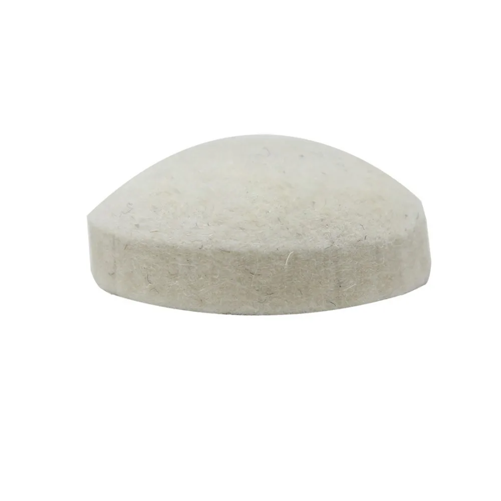 Half‑Round Wool Felt Beater Pad, Spare Replacement Cushion for S2 Bass Drum Kick Pedal, Percussion Drum Kit Accessories