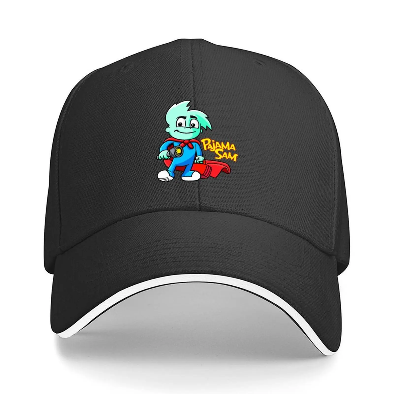 Vintage Game Pajama Sam Baseball Cap Anime Hat Cosplay Hat Man Luxury Military Tactical Cap Woman Hats Men's