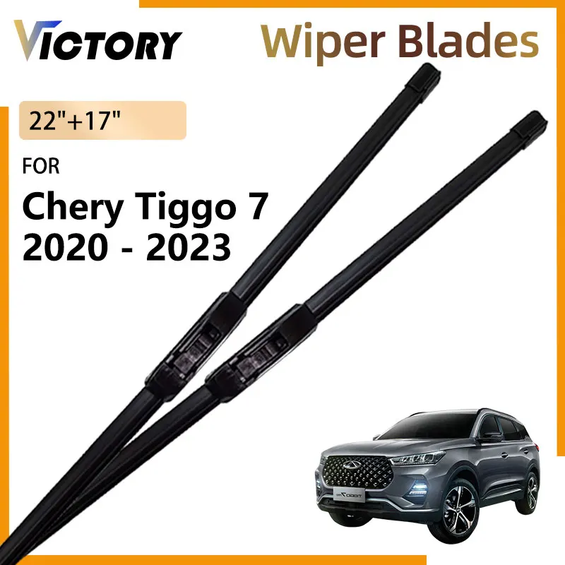 

For Chery Tiggo 7 Pro Plus MK2 2020 - 2023 2022 2021 DR 6.0 Accessories Front Wiper Blades Windshield Windscreen Window Brushes