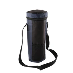 Water Bottle Cooler Tote Bag Insulated Holder Carrier Cover Pouch Oxford Cloth For Outdoor Sports Travel Accessories