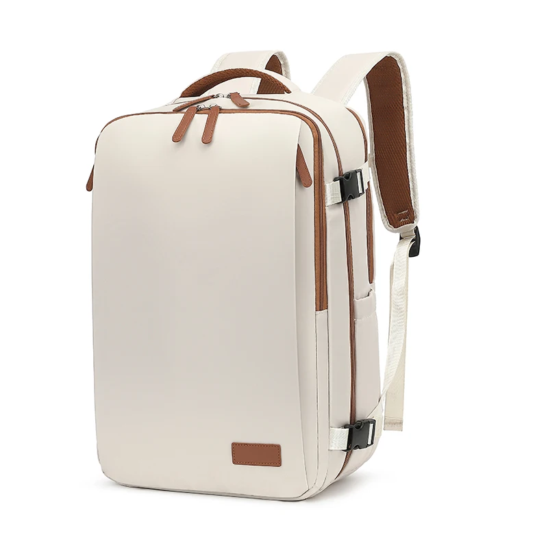 Zaino da viaggio 40x20x30 Cabin Plane Impermeabile espandibile Weekender Laptop con porta USB Ryanair Carry-On Donna Uomo Zaino