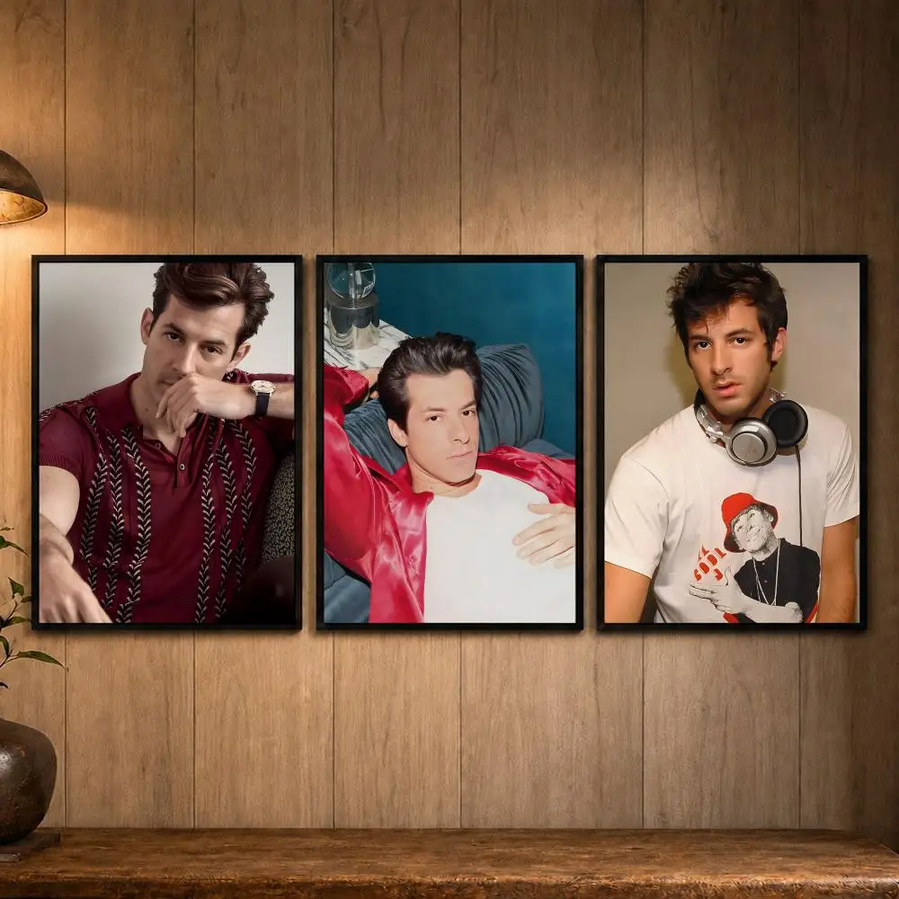 Music Producer Mark Ronson Poster Self-adhesive Art Poster Decoracion Painting Wall Art White Kraft Paper Home Decor