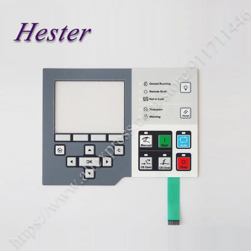 

Membrane Keypad Keyboard for CUMMINS PCC3300 Power Command HMI 320 PCC3.3 Display Part Number: 0300-6315-02 PN 0300631502 Button